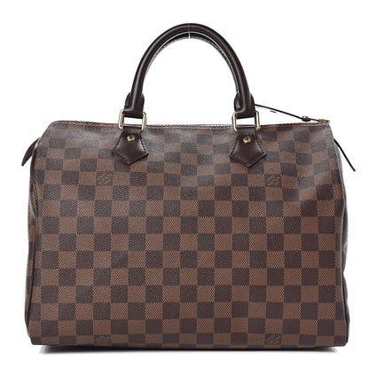 Louis Vuitton Damier Ebene Speedy 30 1 of 13