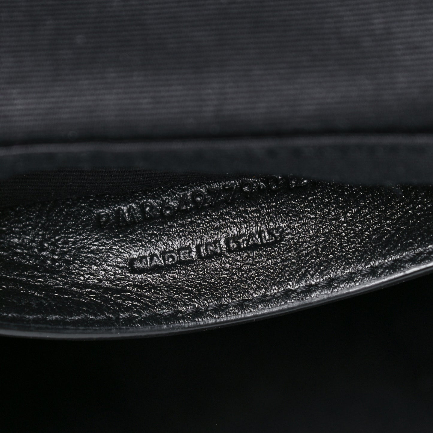 Grain de Poudre Quilted 80's Vanity Bag Black
