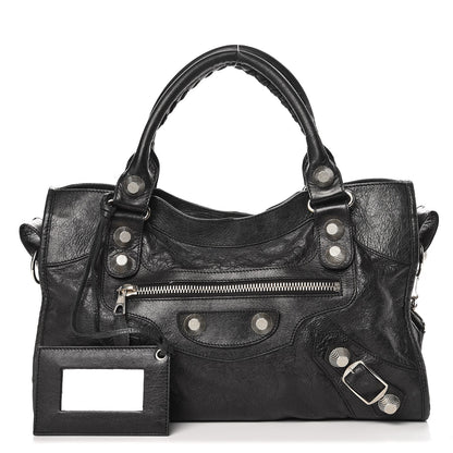 Balenciaga Agneau Giant 21 Silver Hardware City Black 1 of 16