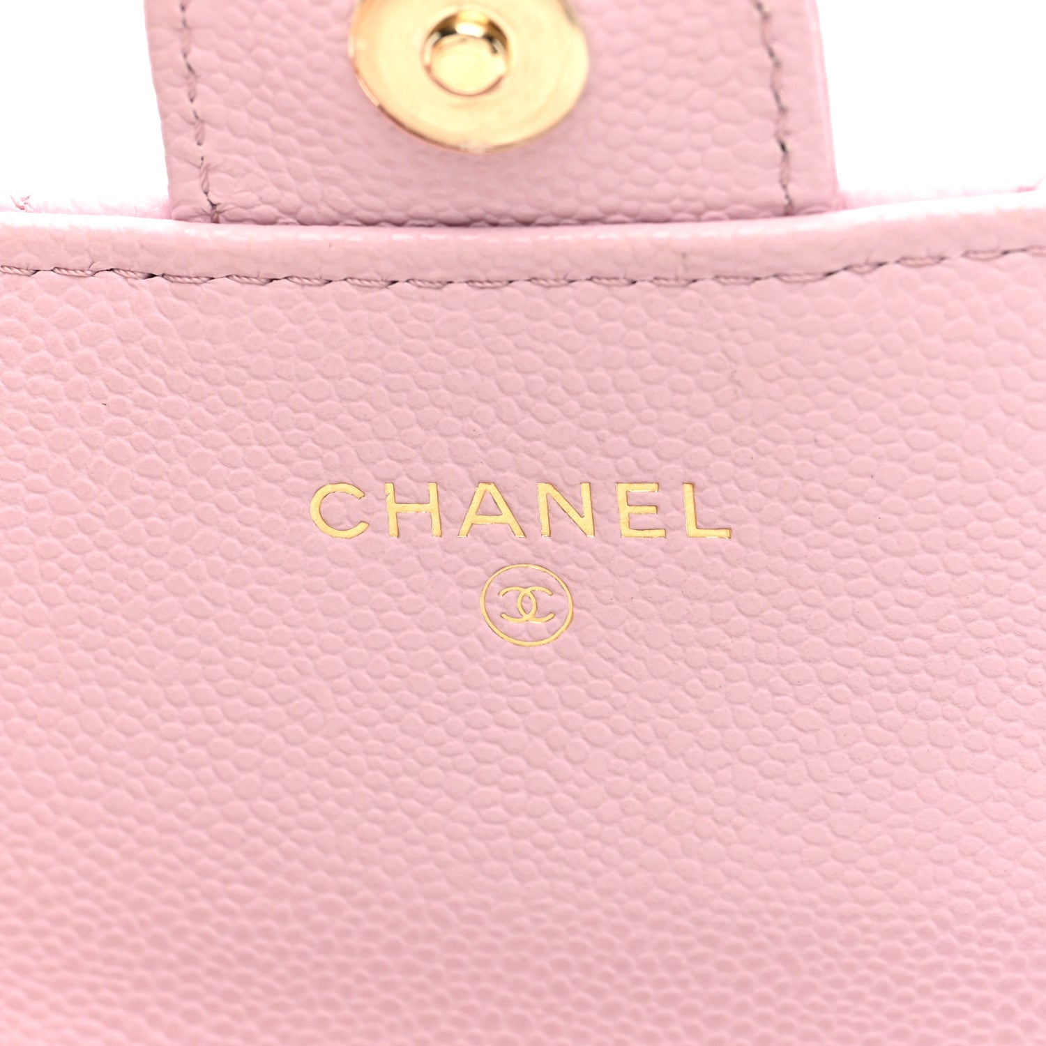 Chanel Caviar Quilted Flap Clutch with Chain Pink 6 of 10