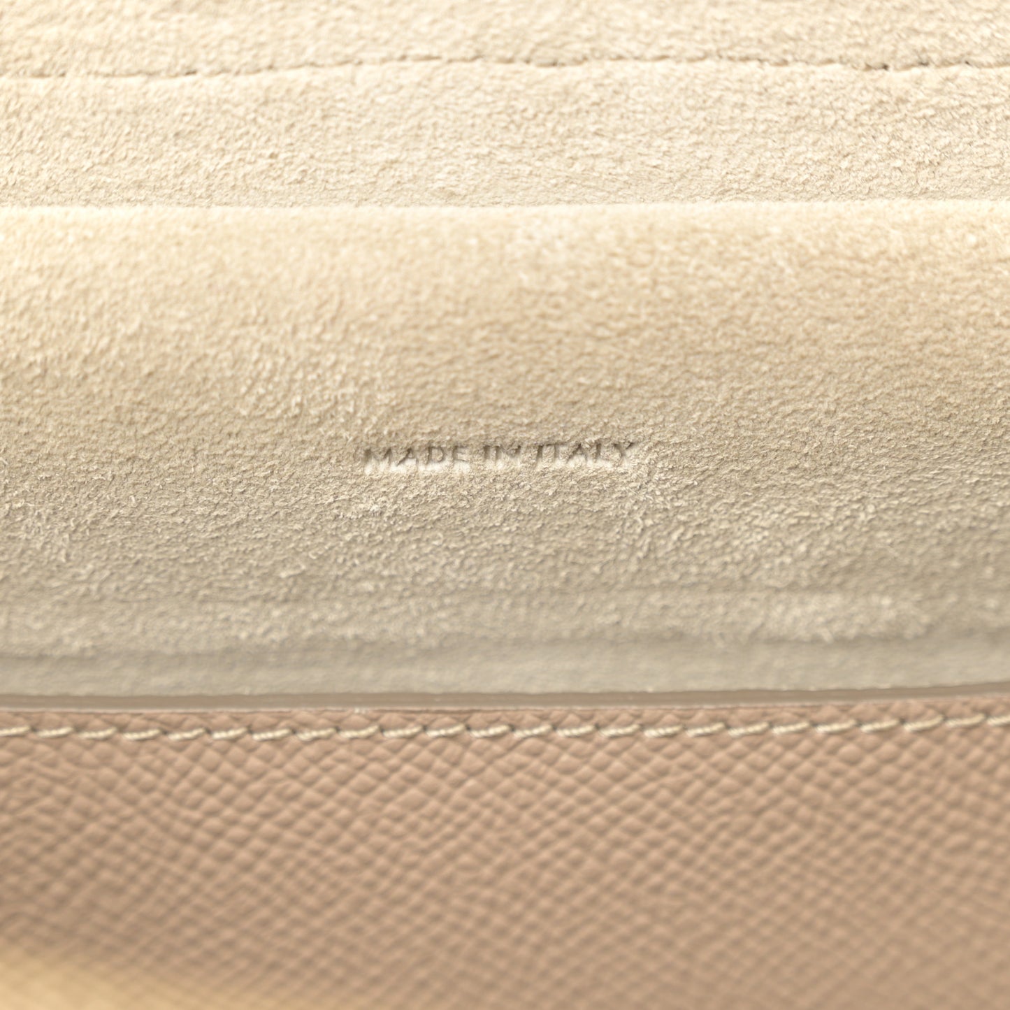 Grained Calfskin Micro Belt Bag Dune