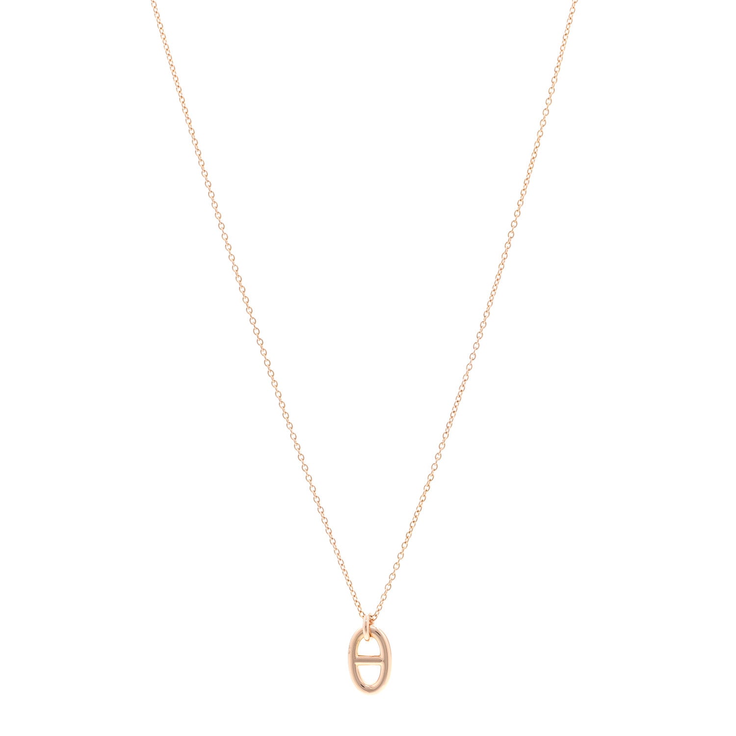 Hermes 18K Rose Gold PM Farandole Pendant Necklace 1 of 6