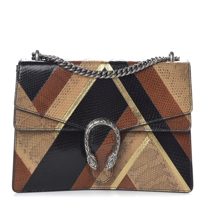Gucci Ayers Snakeskin Chevron Medium Dionysus Shoulder Bag Multicolor 1 of 11