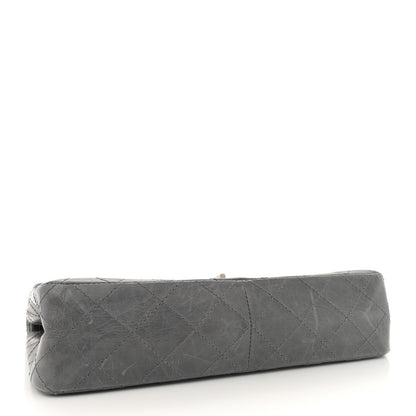 Chanel Aged Calfskin Quilted 50th Anniversary 2.55 Reissue 227 Flap Grey 4 of 17