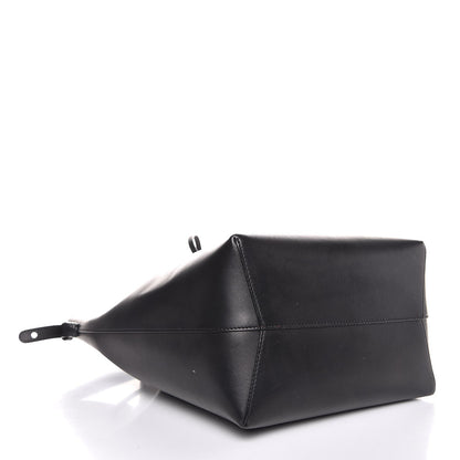 Mansur Gavriel Vegetable Tanned Calfskin Bucket Bag Black Flamma 4 of 6