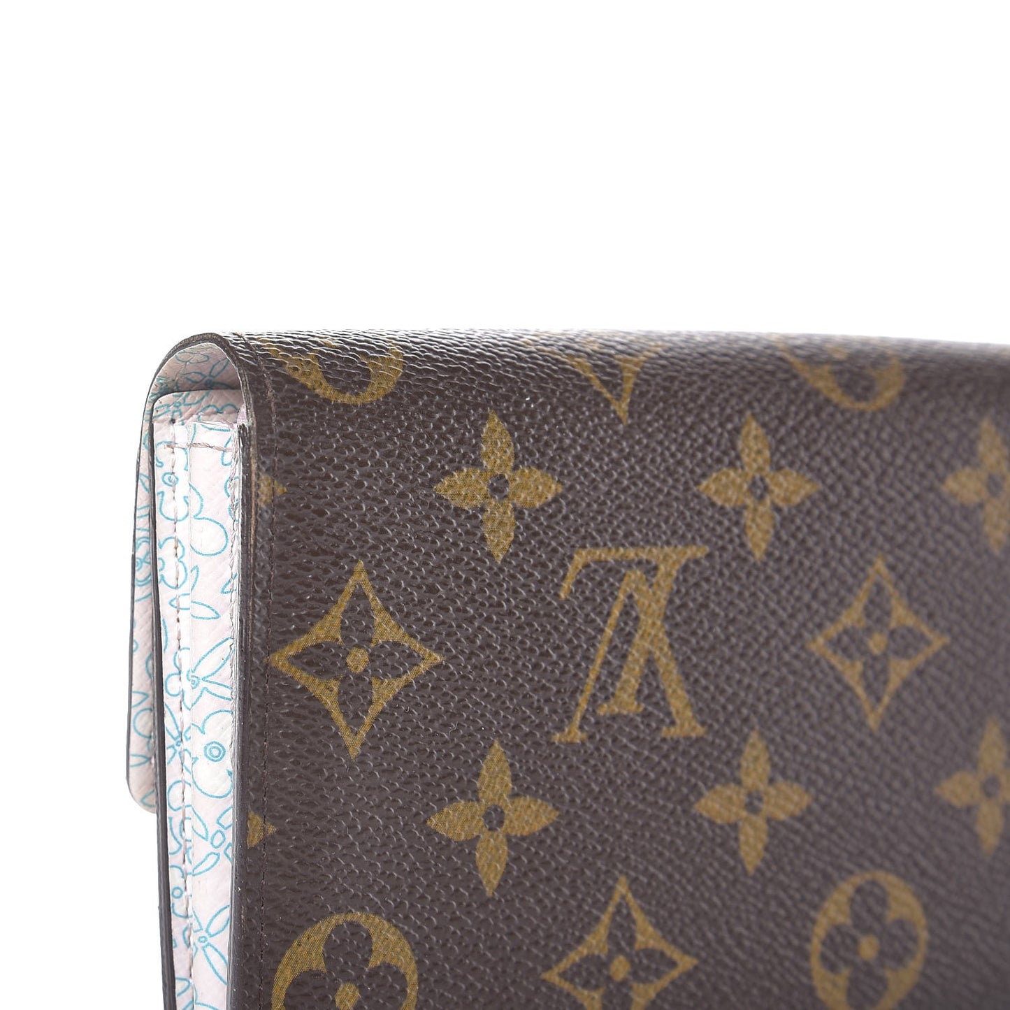 Monogram Fleuri Sarah Wallet Rose