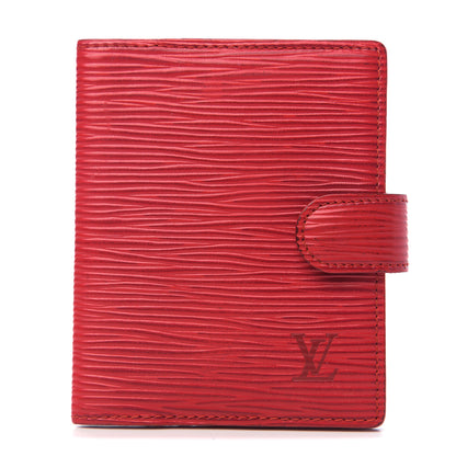 Louis Vuitton Epi Mini Agenda Castillan Red 1 of 8