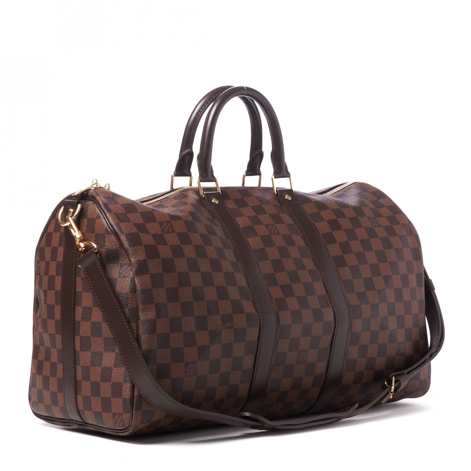 Louis Vuitton Damier Ebene Keepall Bandouliere 45 2 of 9