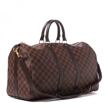 Louis Vuitton Damier Ebene Keepall Bandouliere 45 2 of 9