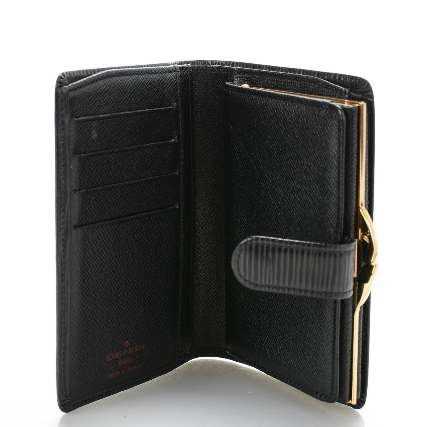 Epi French Purse Wallet Black