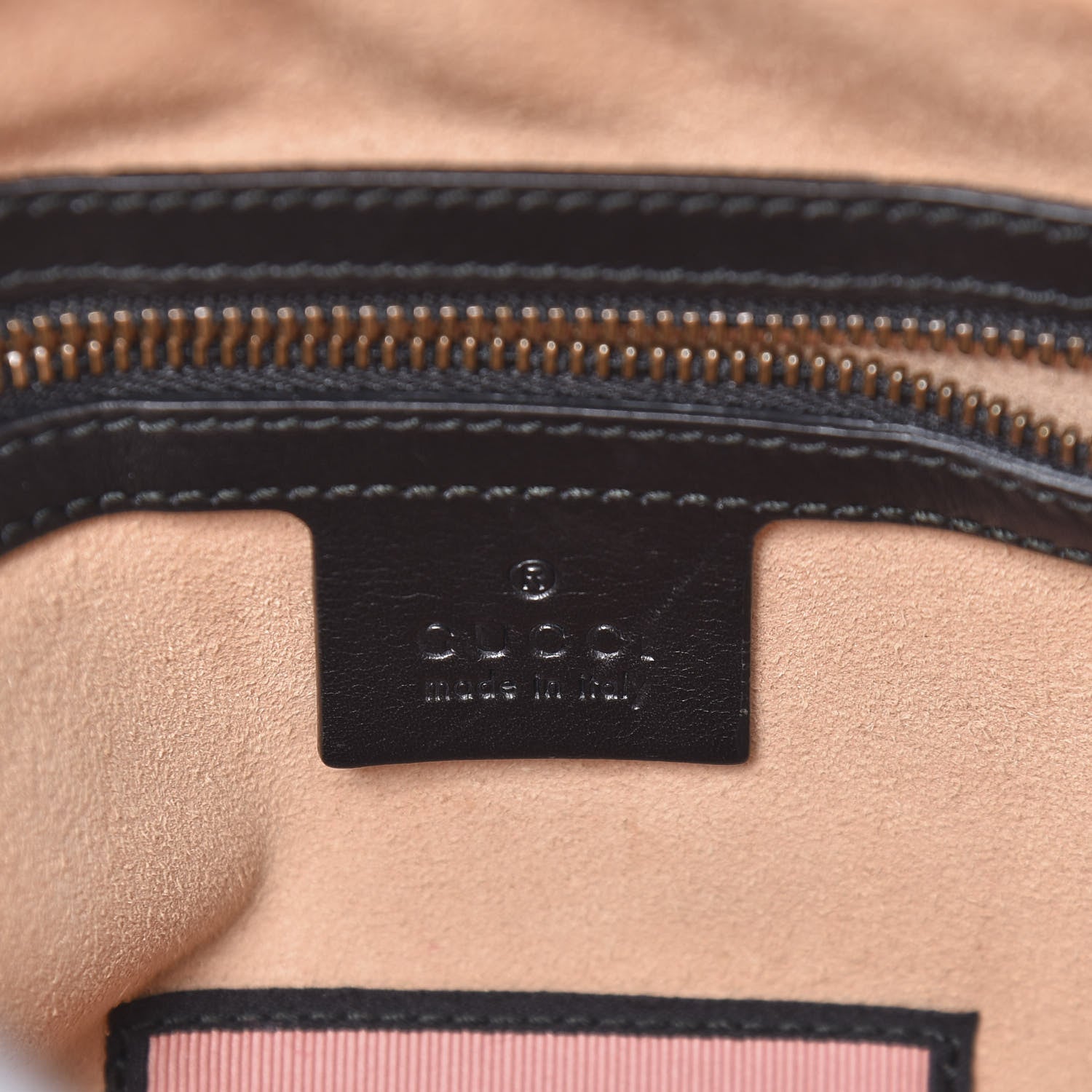 Gucci Calfskin Matelasse GucciGhost Medium GG Marmont Chain Shoulder Bag Black New Acquamarine 7 of 11