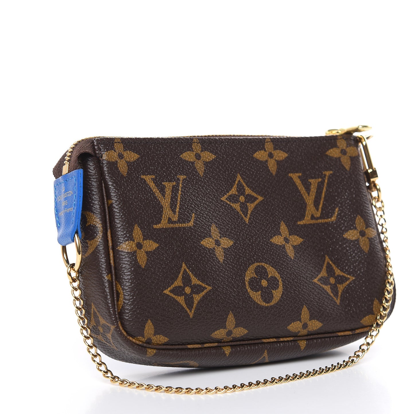 Monogram 2019 Christmas Animation Mini Venice Pochette Accessories Blue