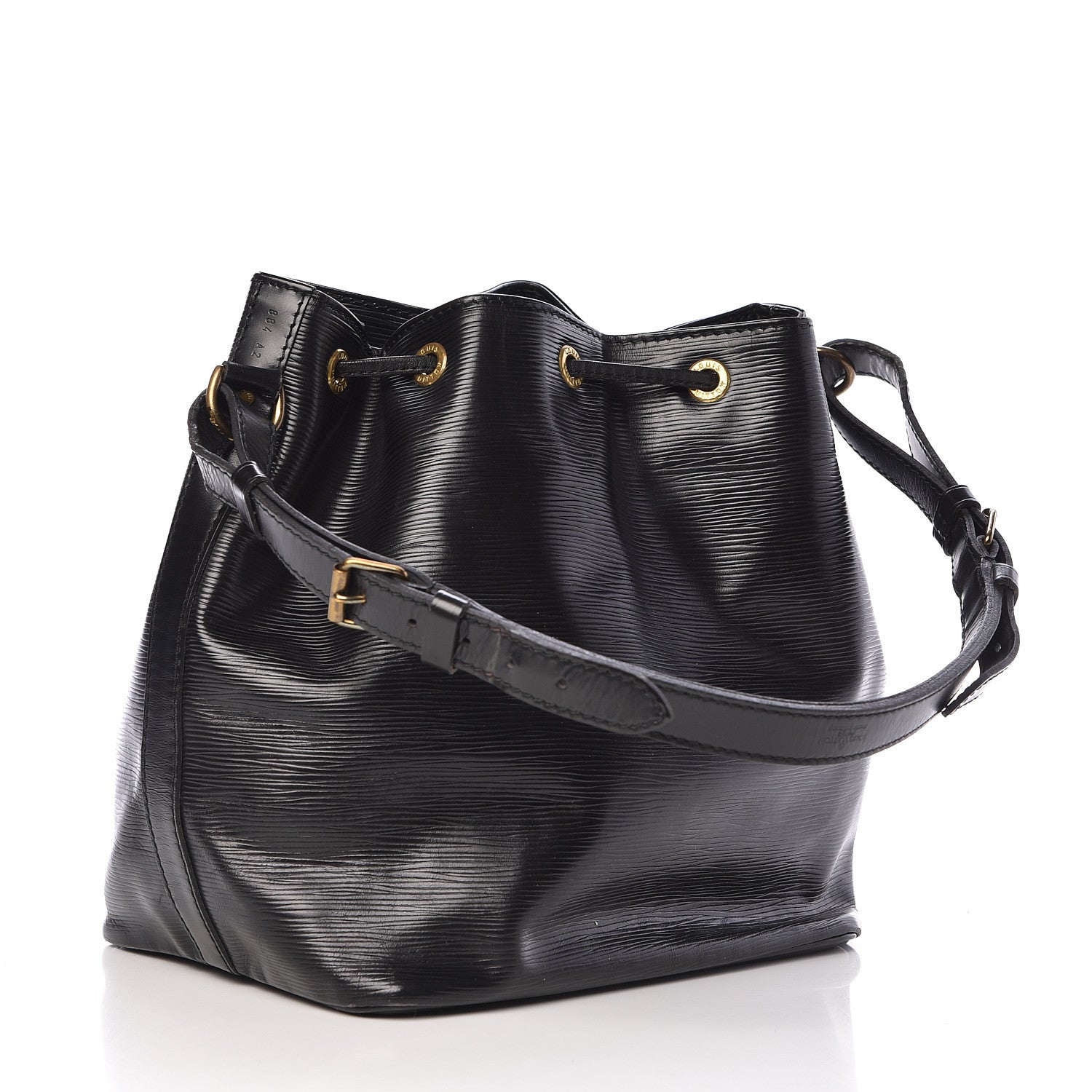 Louis Vuitton Epi Petit Noe Black 3 of 13