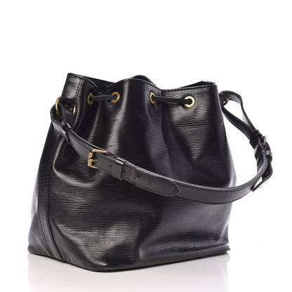 Louis Vuitton Epi Petit Noe Black 3 of 13