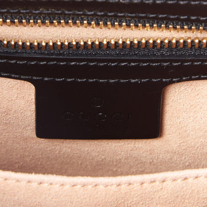 Gucci Boarded Dyana Lux Calfskin Small Jackie 1961 Hobo Black 8 of 9