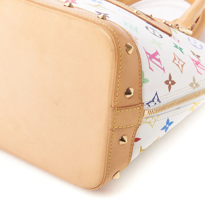 Louis Vuitton Monogram Multicolor Alma White 5 of 8