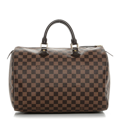 Louis Vuitton Damier Ebene Speedy 35 1 of 7