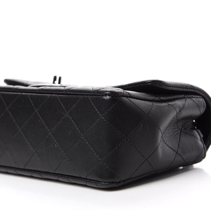 Chanel Lambskin Quilted Mini Rectangular Flap Black 7 of 13