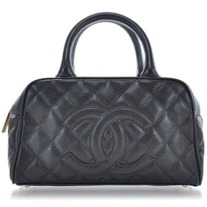 Chanel Caviar Small Bowler Black 1 of 9