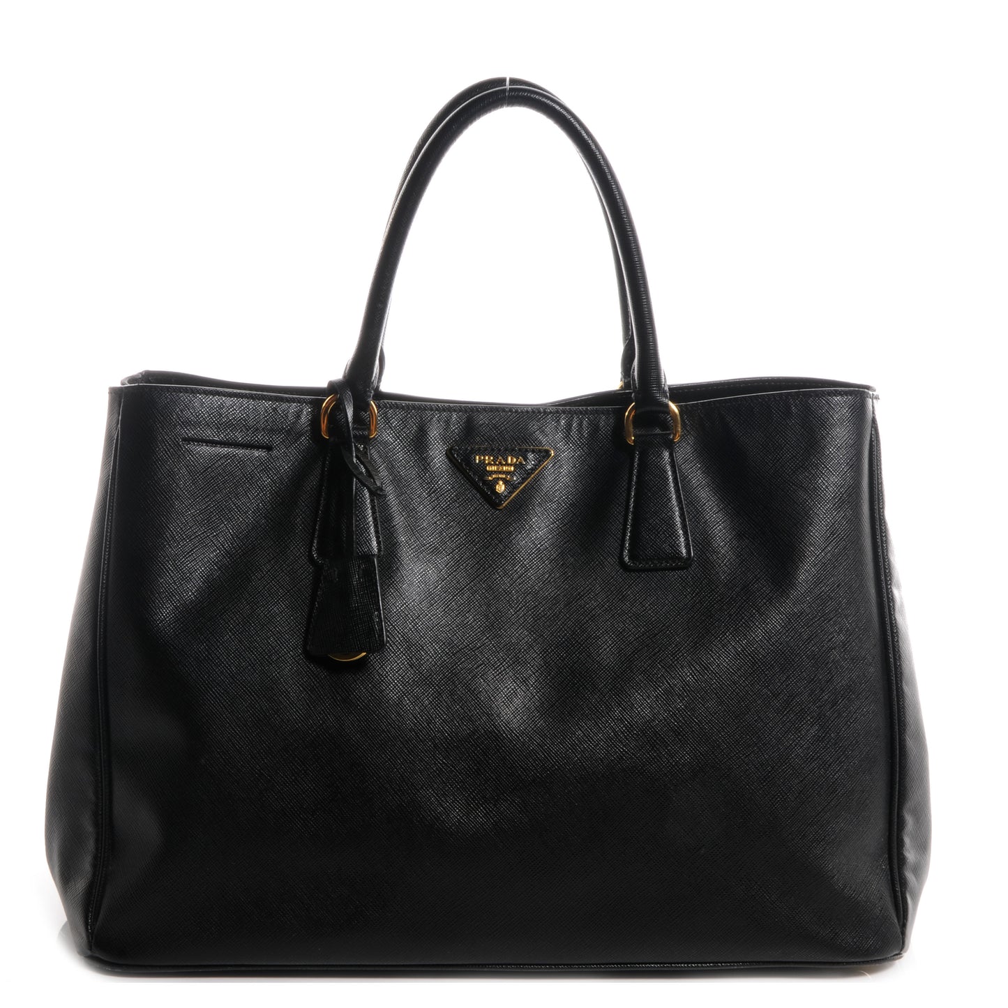 Saffiano Lux Large Tote Nero Black