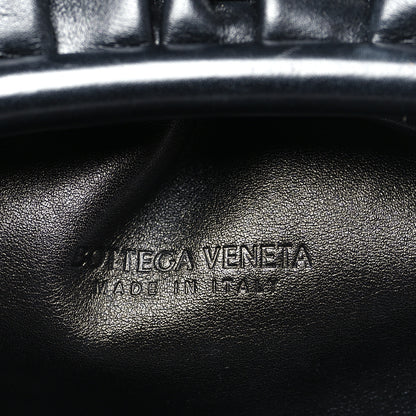 Bottega Veneta Smooth Butter Calf The Pouch Oversized Clutch Black 6 of 8