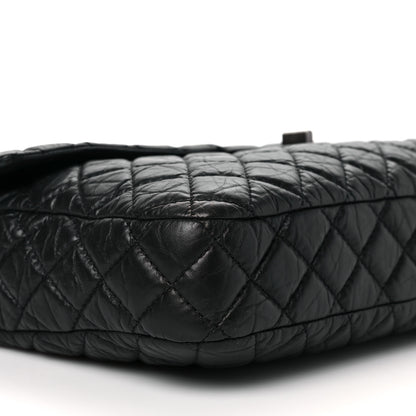 Chanel Aged Calfskin Reissue XL Maxi Flap Black 7 of 8