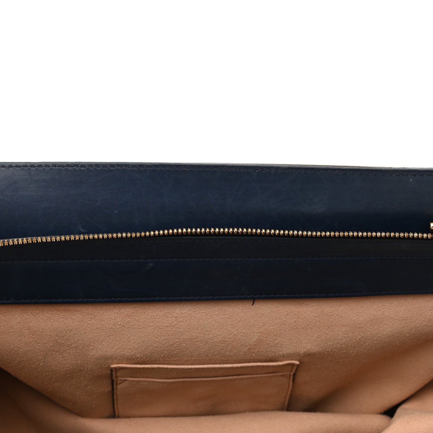 Guccissima Signature Large Chain Shoulder Bag Blue