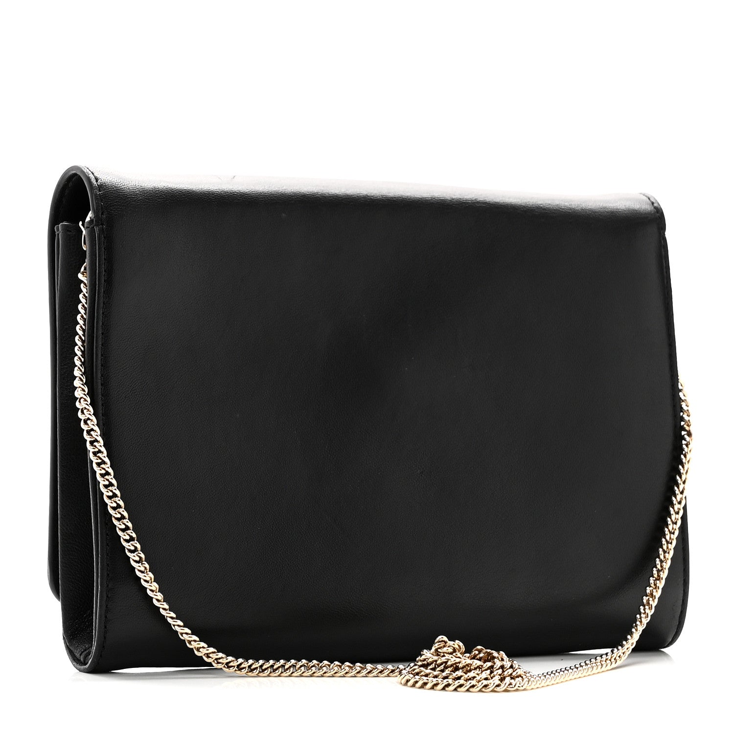 Versace Vitello Palazzo Medusa Evening Clutch Bag Black 3 of 9