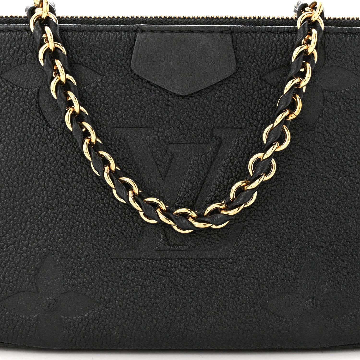 Louis Vuitton Empreinte Monogram Giant Multi Pochette Accessories Large Pochette Black 7 of 9