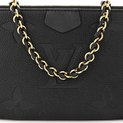 Louis Vuitton Empreinte Monogram Giant Multi Pochette Accessories Large Pochette Black 7 of 9