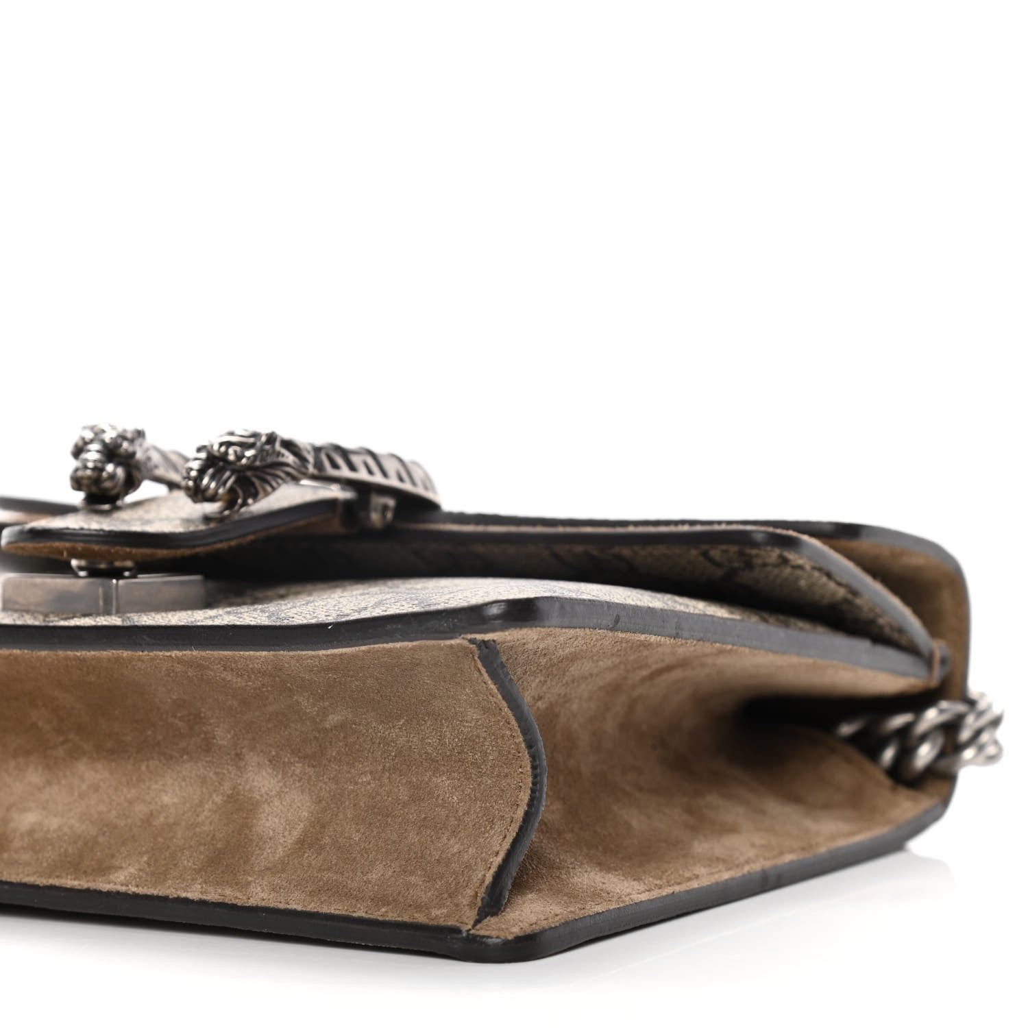 Gucci GG Supreme Monogram Mini Dionysus Shoulder Bag Taupe 8 of 16