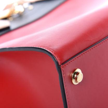 Louis Vuitton Calfskin City Steamer MM Rouge Black 17 of 18