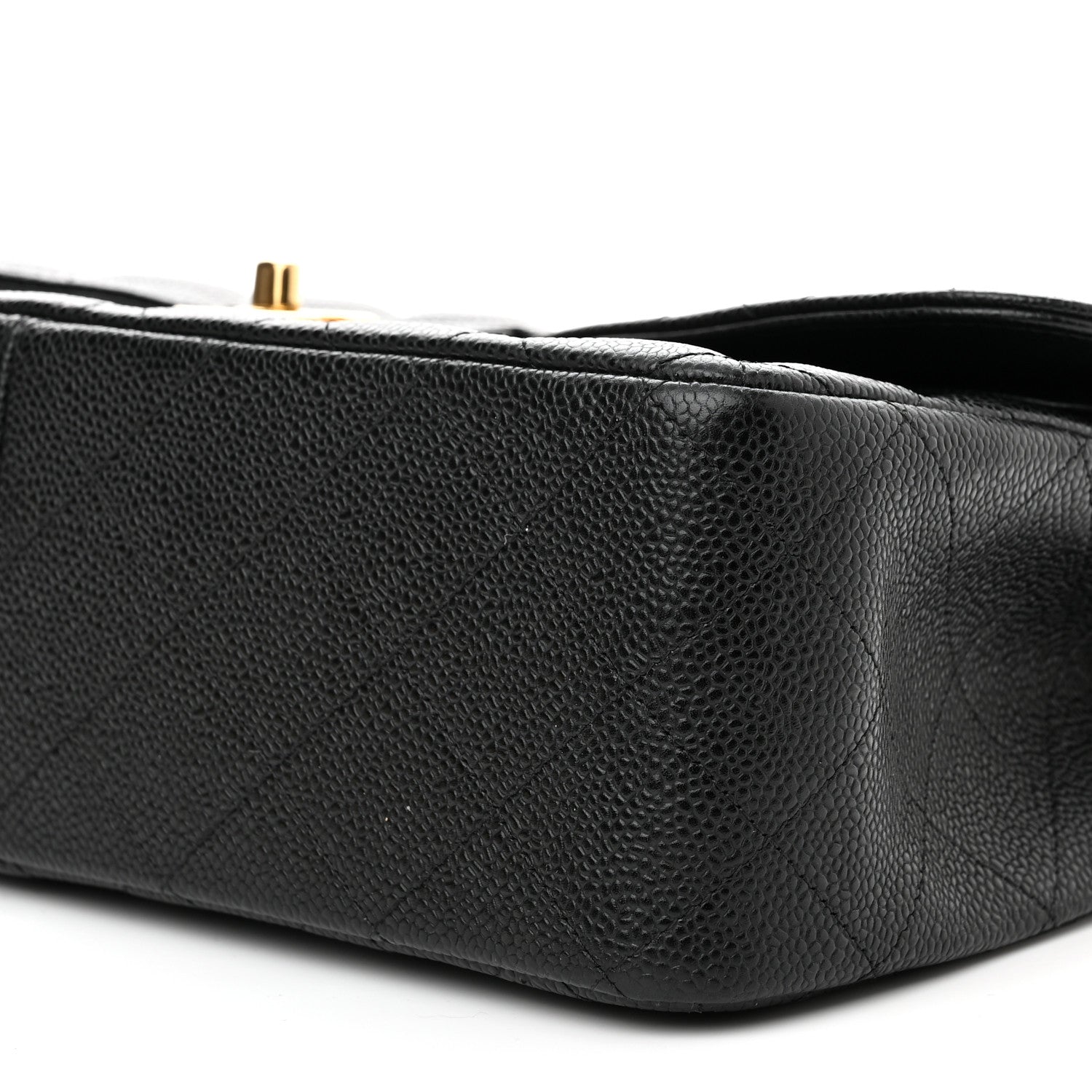 Chanel Caviar Quilted Jumbo Double Flap Black 10 of 11