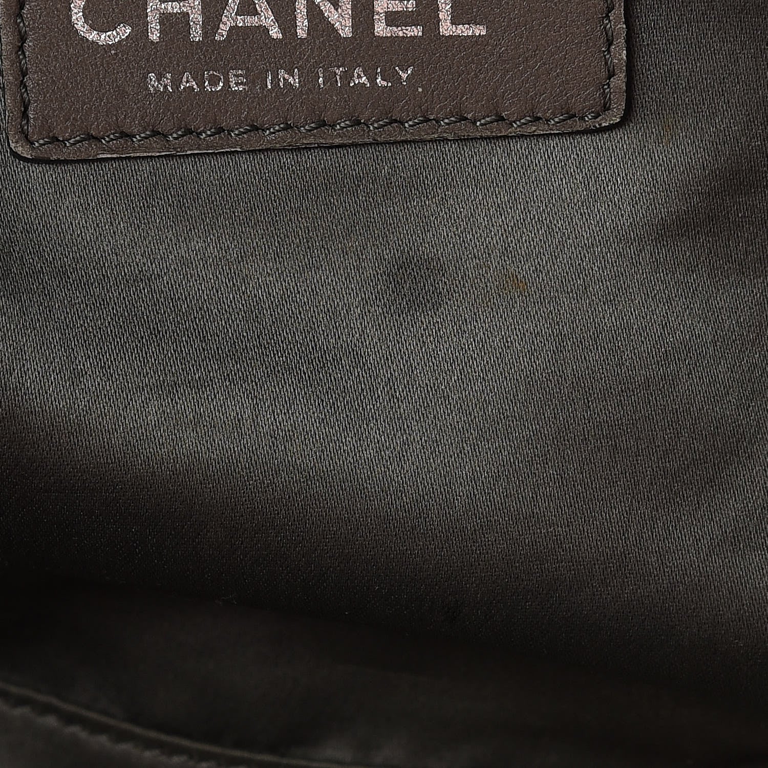 Chanel Lambskin East West Soho Shopper Black 11 of 15