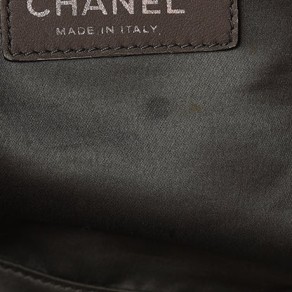 Chanel Lambskin East West Soho Shopper Black 11 of 15