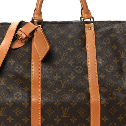 Louis Vuitton Monogram Keepall Bandouliere 60 7 of 11