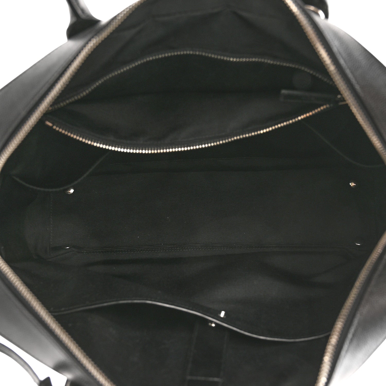 Saint Laurent Grain de Poudre Medium Museum Briefcase Black 5 of 10