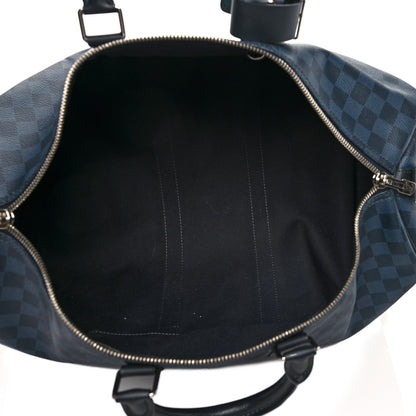 Louis Vuitton Damier Cobalt Keepall Bandouliere 45 4 of 12