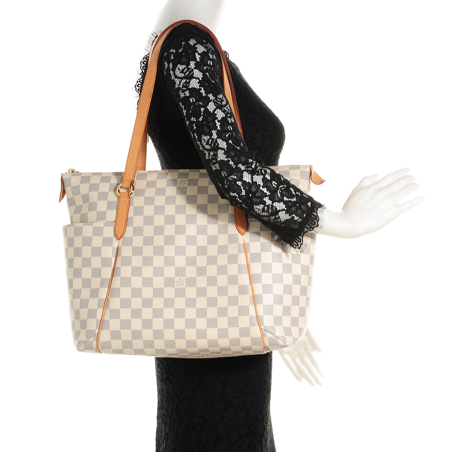Louis Vuitton Damier Azur Totally MM 2 of 7