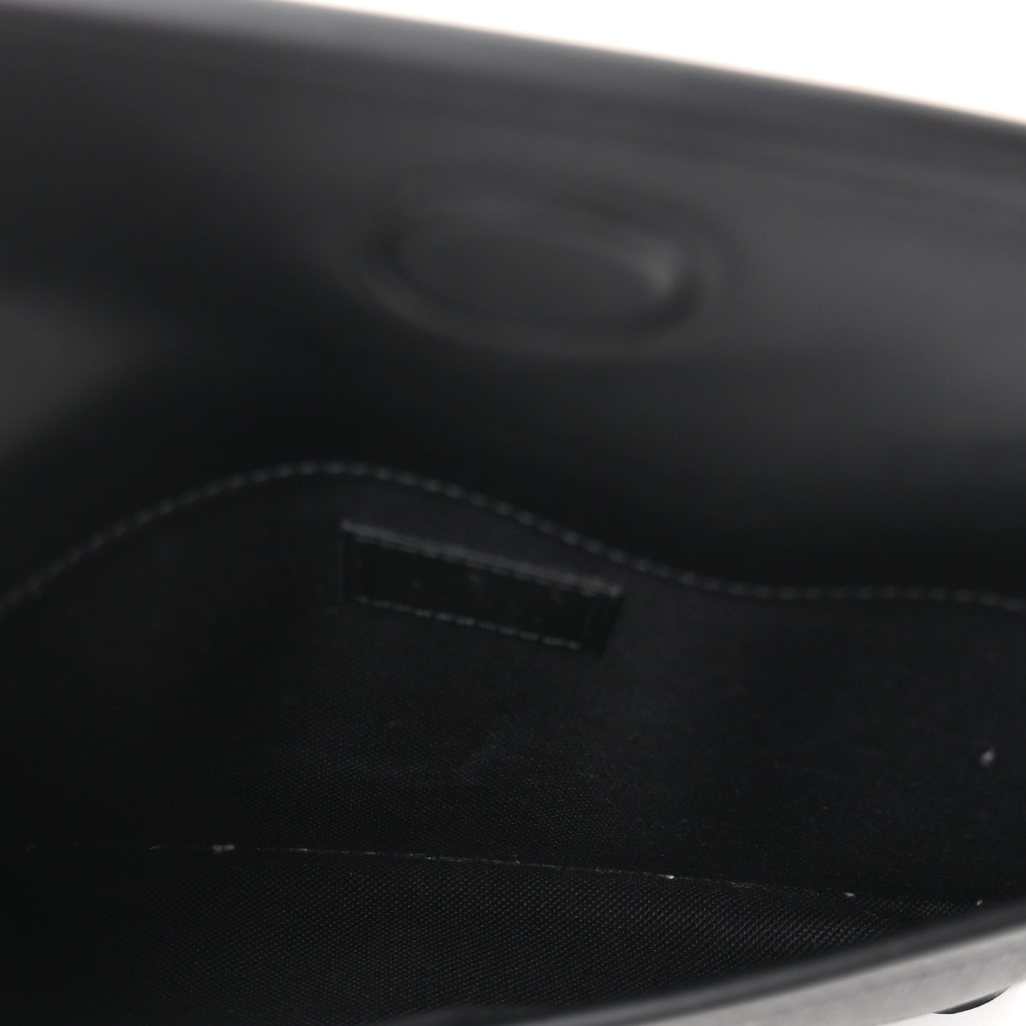 GG Supreme Monogram Web Slim Belt Bag Black Grey