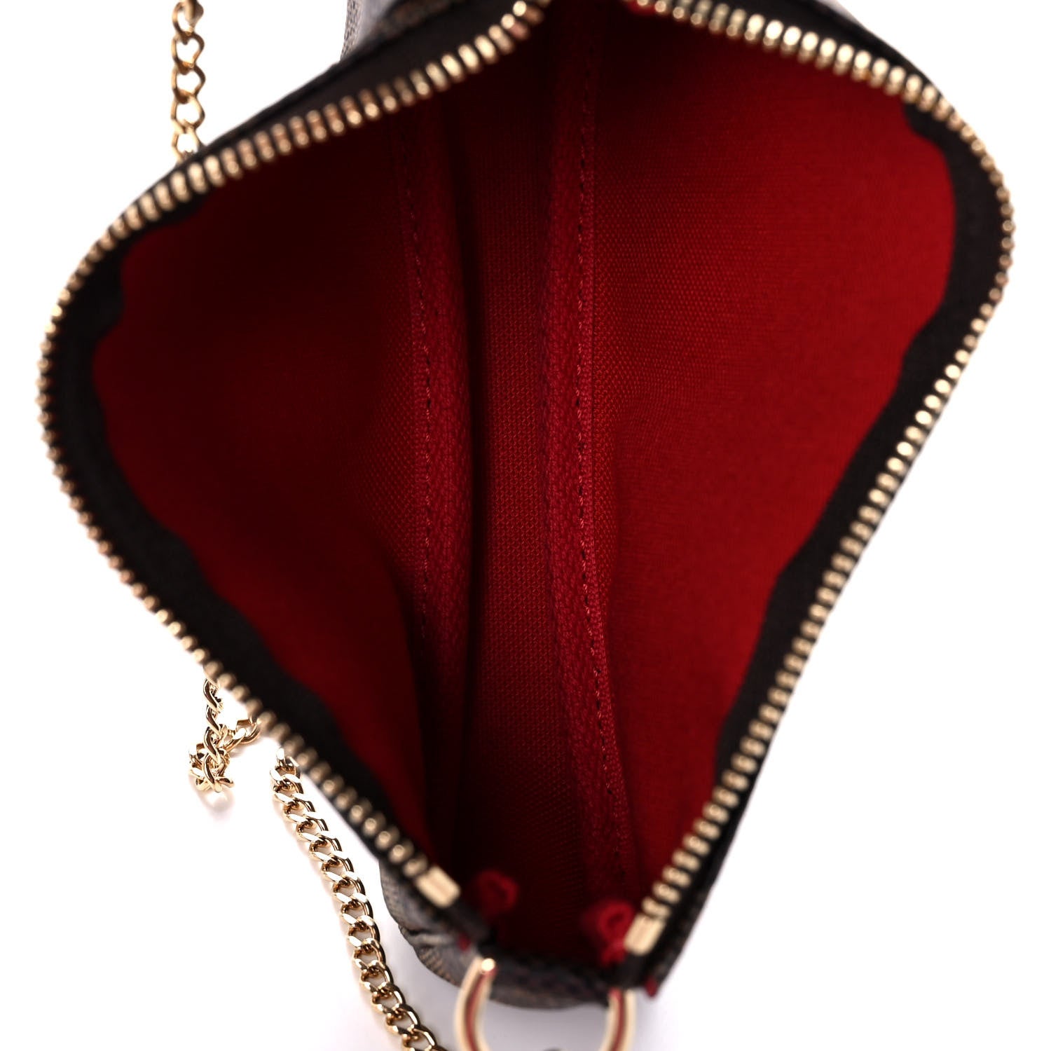 Louis Vuitton Damier Ebene Mini Pochette Accessories 5 of 11