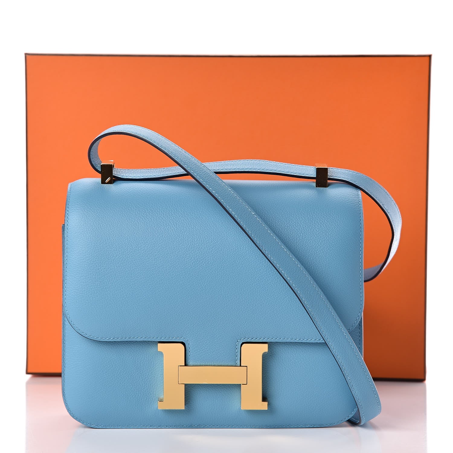 Hermes Evercolor Constance 24 Bleu Du Nord 26 of 26