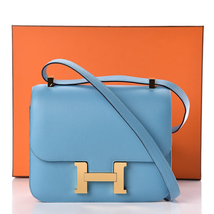 Hermes Evercolor Constance 24 Bleu Du Nord 26 of 26