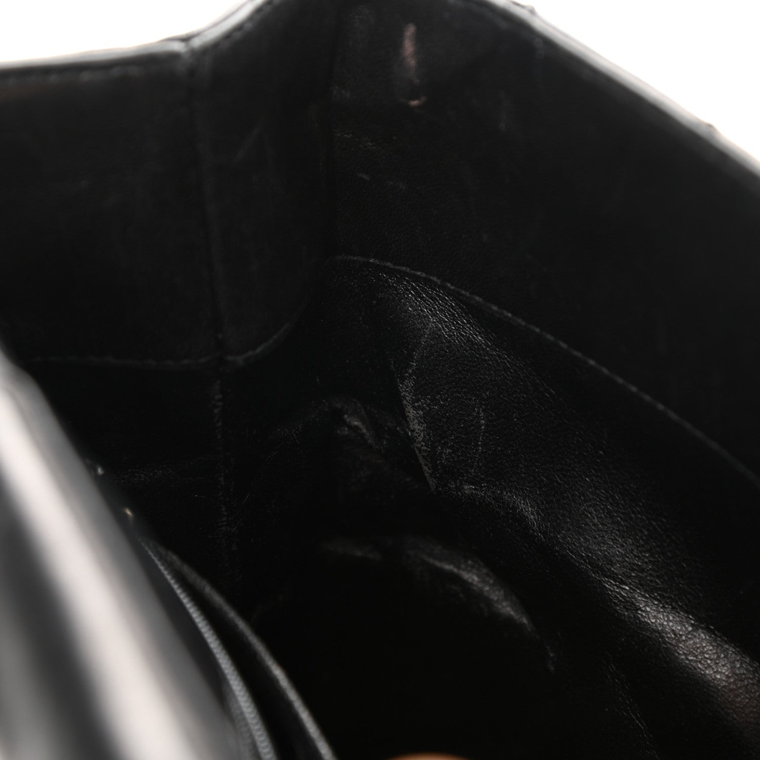 Chanel Lambskin Quilted Shoulder Bag So Black 11 of 11