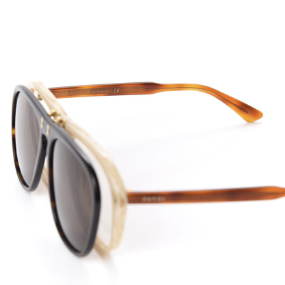 Gucci Acetate Flip Up Sunglasses GG0087S Havana 5 of 9
