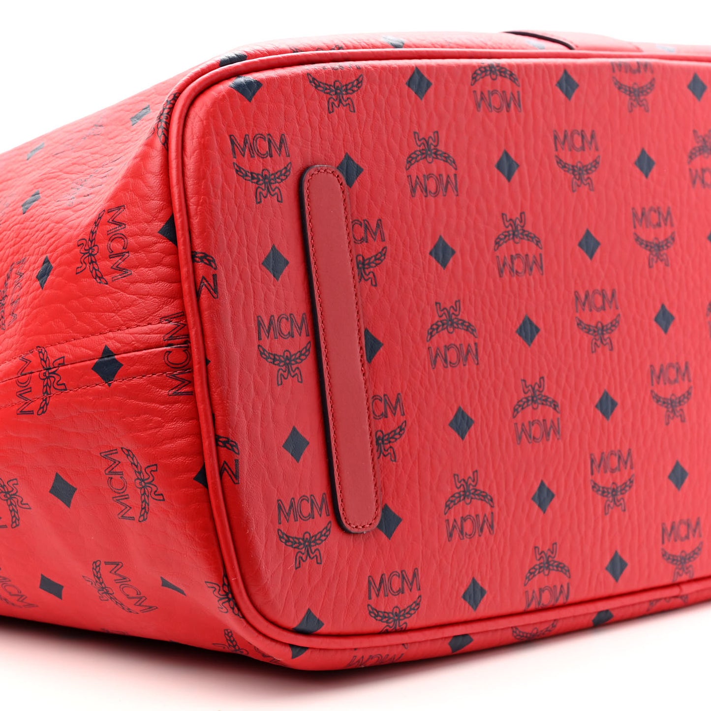Visetos Large Liz Reversible Shopper Tote Ruby Red