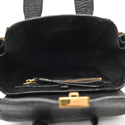 3.1 Phillip Lim Textured Calfskin Mini Pashli Satchel Black 8 of 18