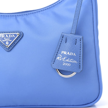 Prada Re-Nylon Saffiano Mini Re-Edition 2000 Bag Pervinca 10 of 11