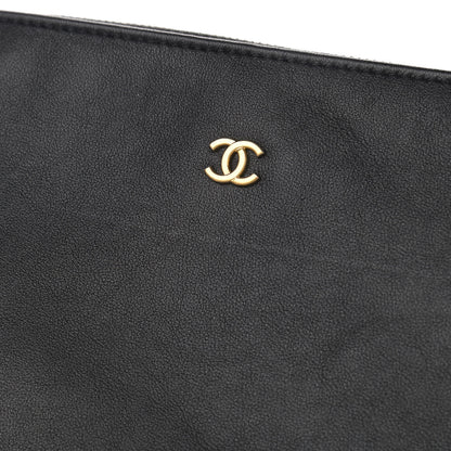 Chanel Calfskin Medium Deauville Tote Black Multicolor 12 of 13