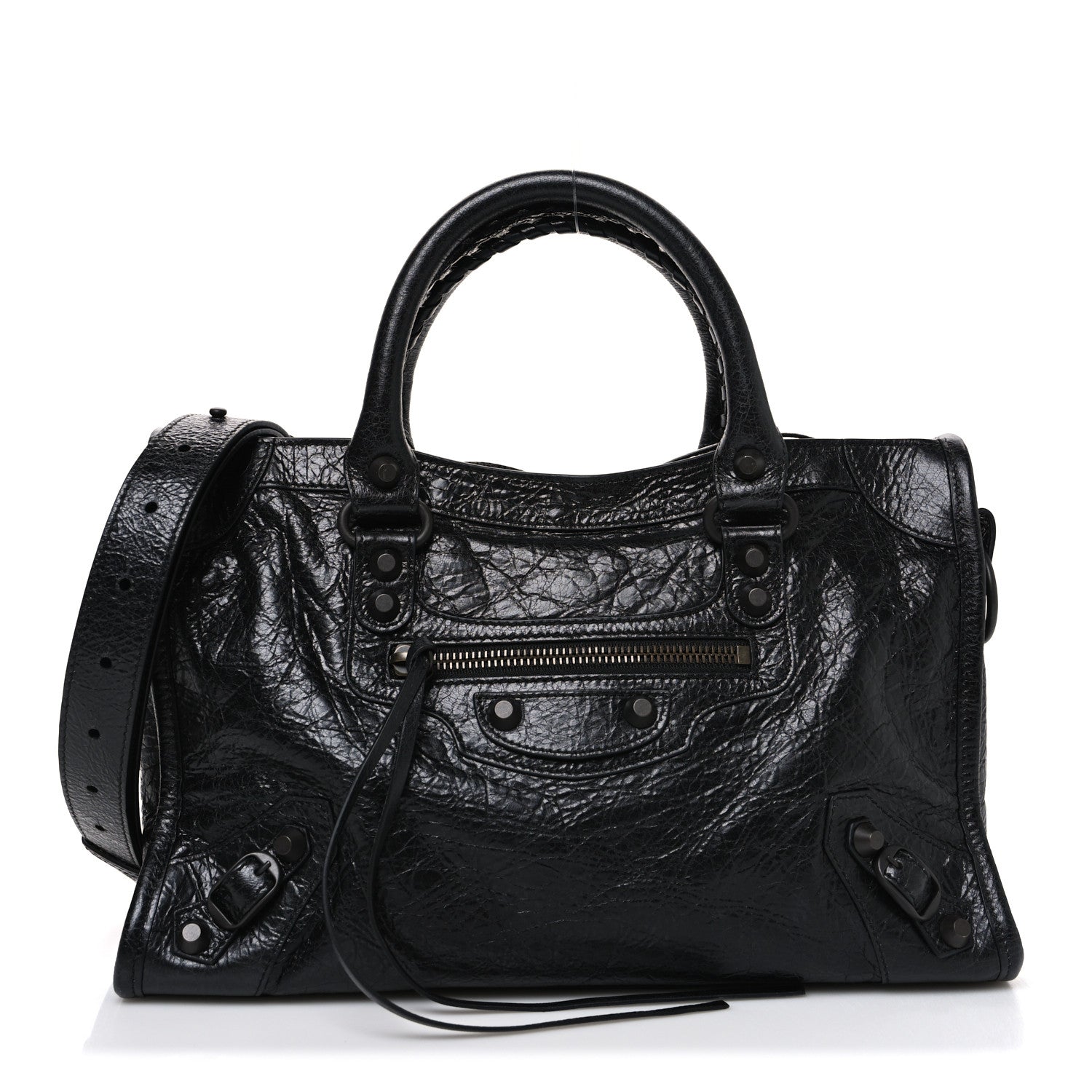 Balenciaga Agneau Arena Classic Hardware Small Le City Black 1 of 10